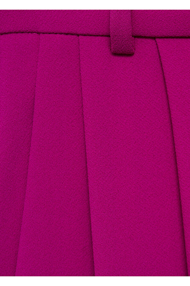 Pili detaylı pantolon - 5