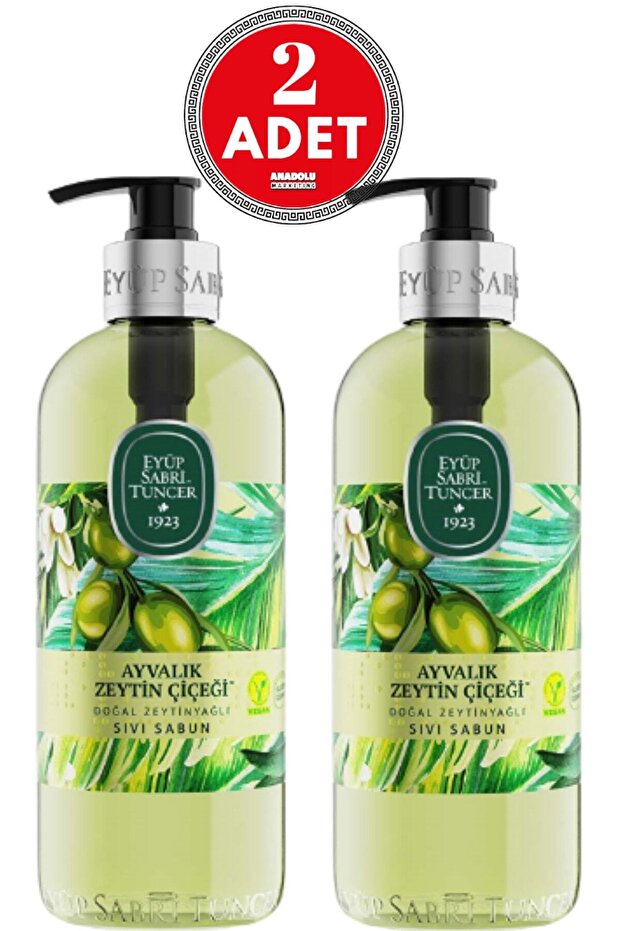 Ayvalık Olive Blossom Liquid Soap 500 ml X 2 Pieces