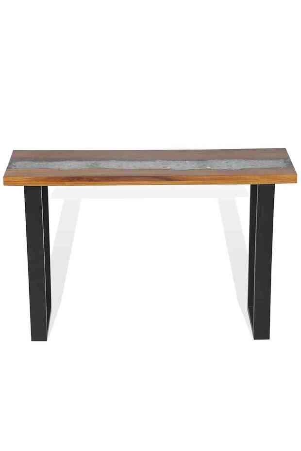 Console Table Teak 100x35x75 cm - 4