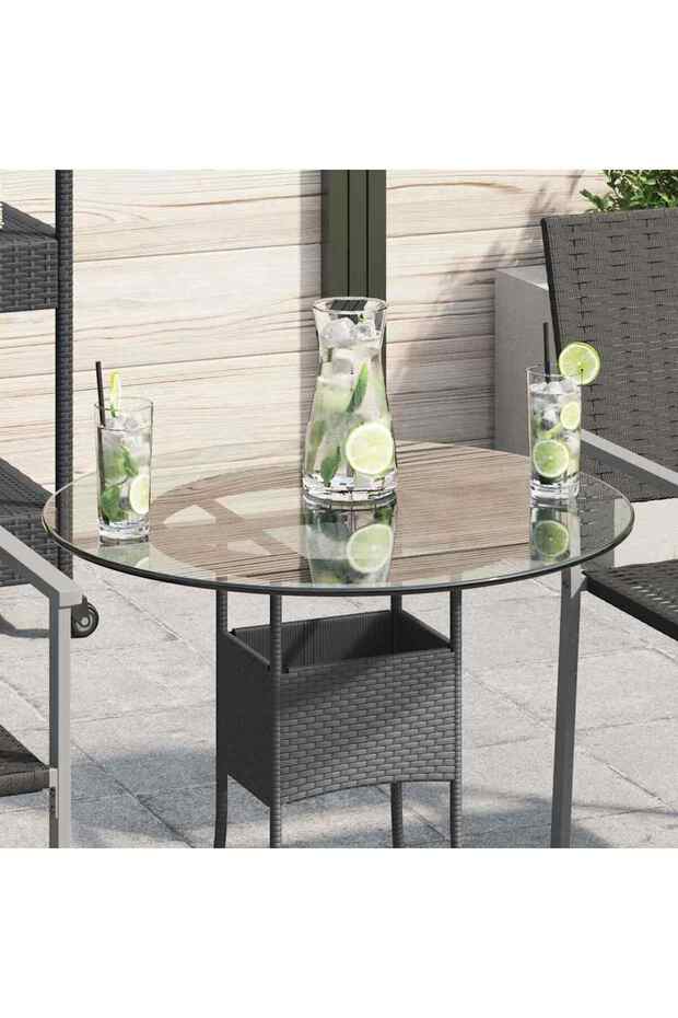 Table Top Tempered Glass Round 600 mm