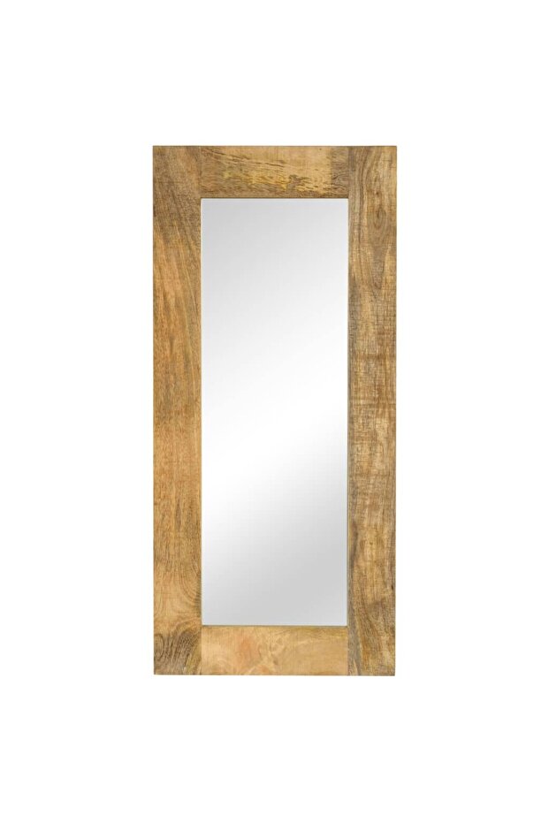 Mirror Solid Mango Wood 50x110 cm