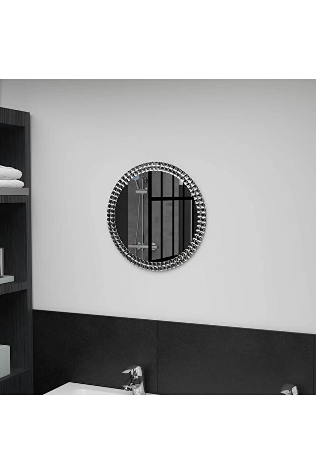 Wall Mirror 60 cm Tempered Glass