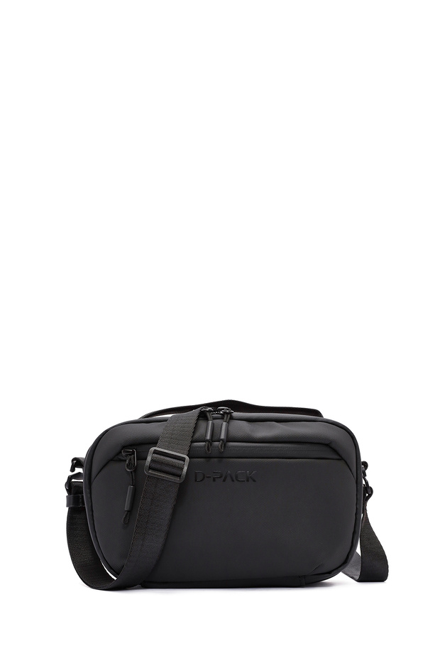 Derimod D-Pack Erkek Siyah Kumaş Çapraz Çanta 24WBD30066F