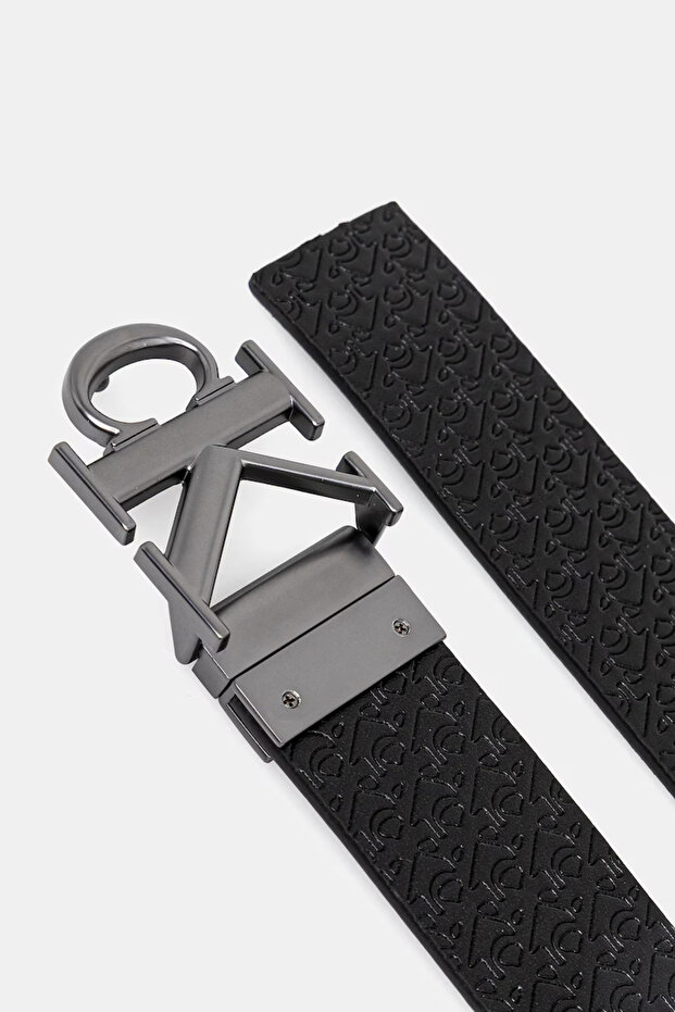 MONOGRAM PLAQUE BUCKLE 35MM ADJ/ - 3