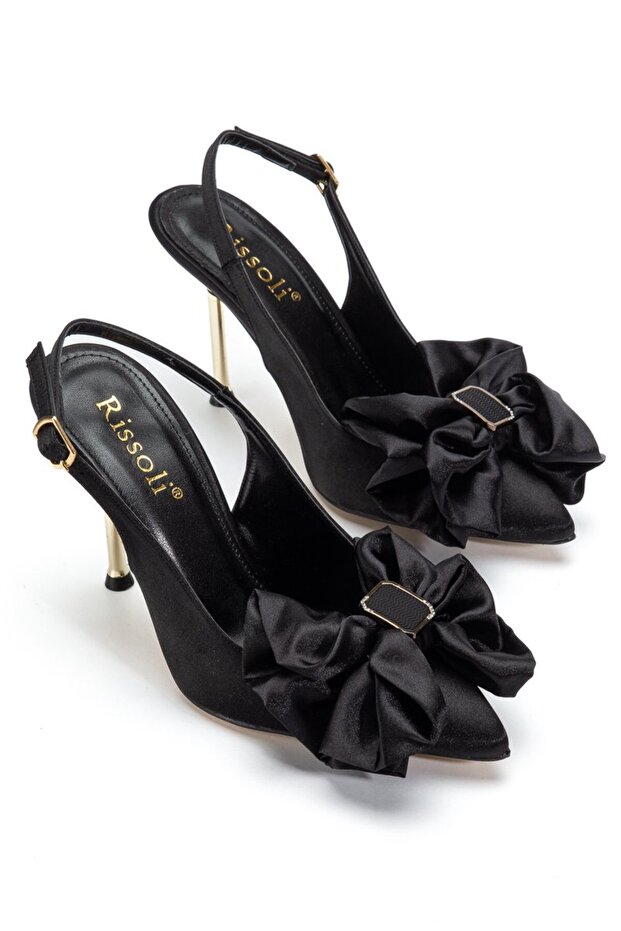 Hco Imported Buckle Stylish Women's Heeled Shoes