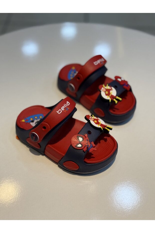 Unisex Stickered Children's Slippers Sandals