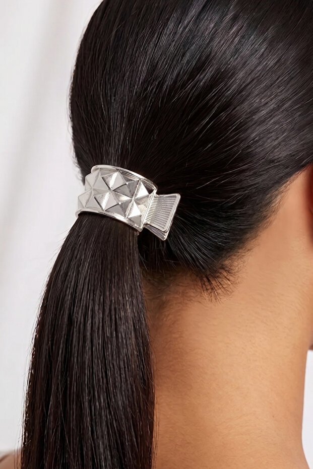 Metal Punk Style Horse Tail Clip Hair Clip