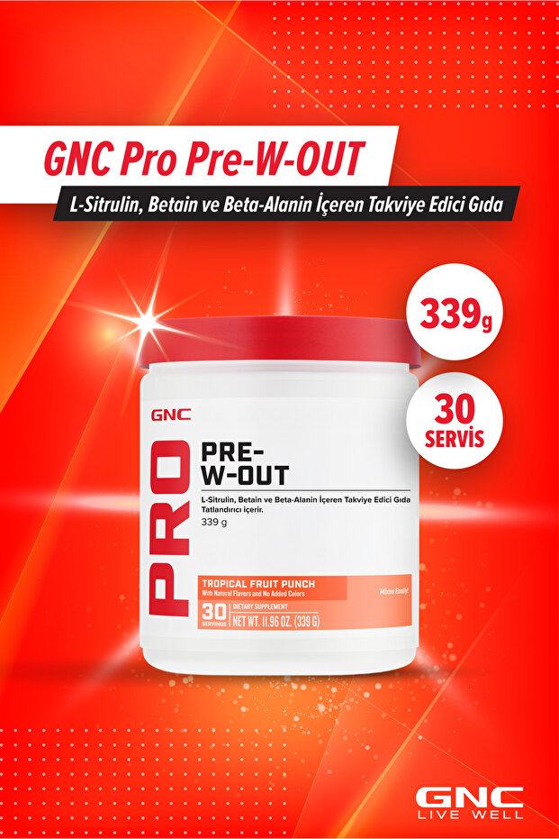 GNC Pro PreWorkout – 339 g