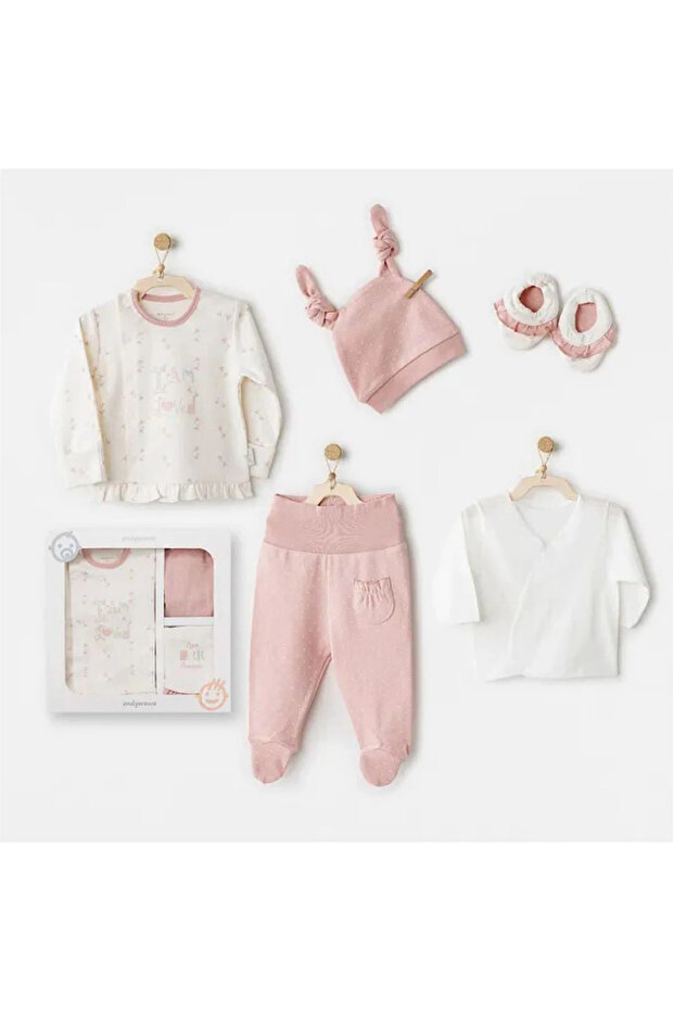 Ac26080 Mon Petit Amour 5-Piece Hospital Release Ecru