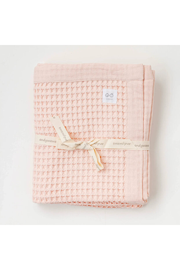 Ac25887 100X120 Piqué Home Baby Blanket Pink