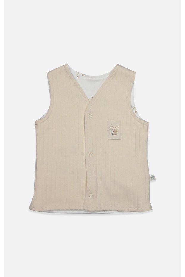 Vest Reversible with You Family 18113 Beige