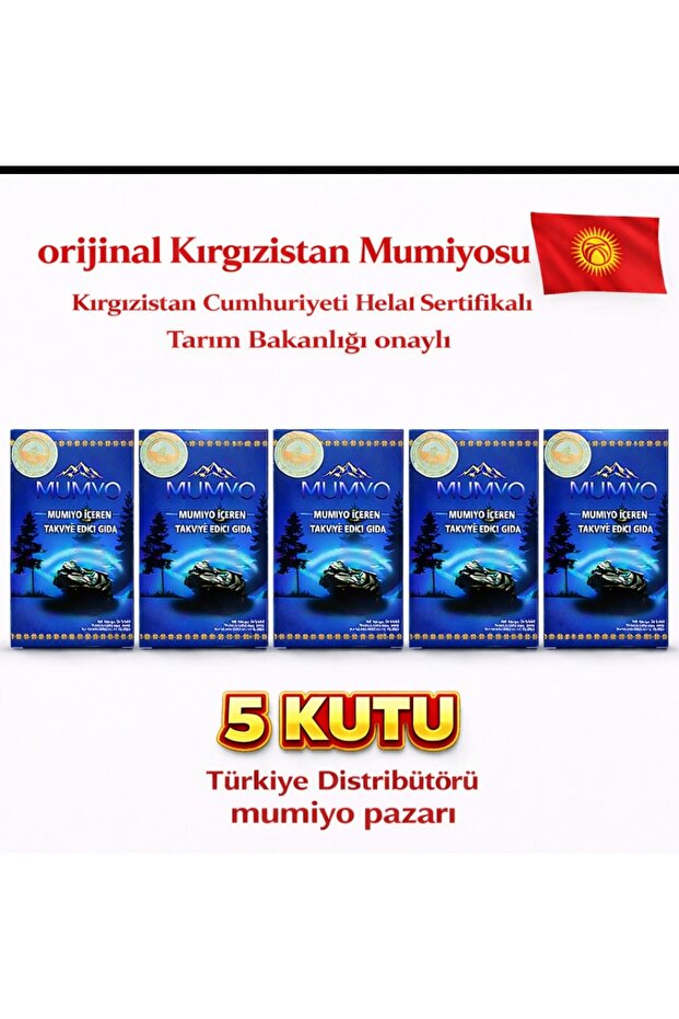 Mumiyo Tablet 5 kutu - 5