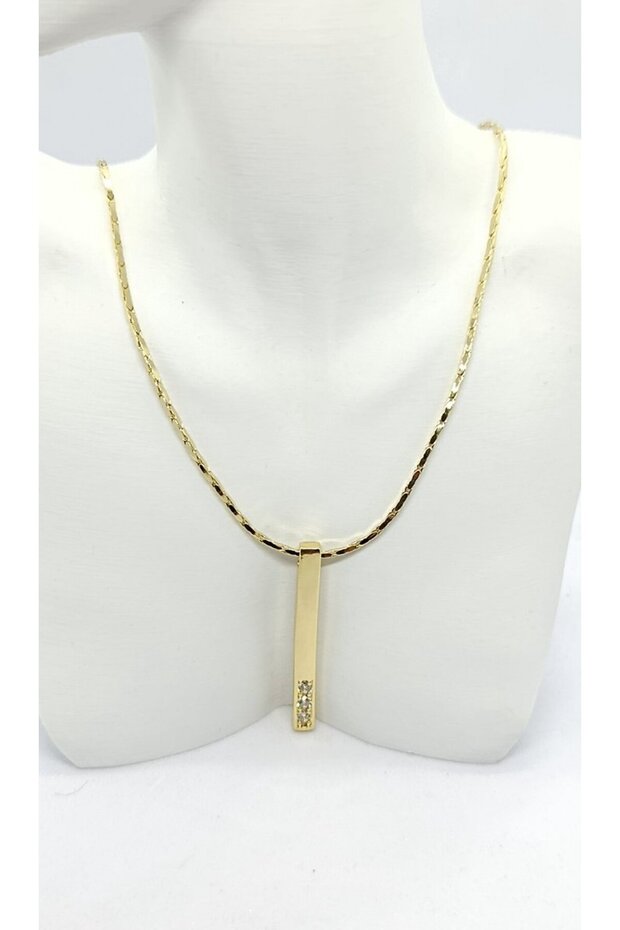Golden Line Necklace
