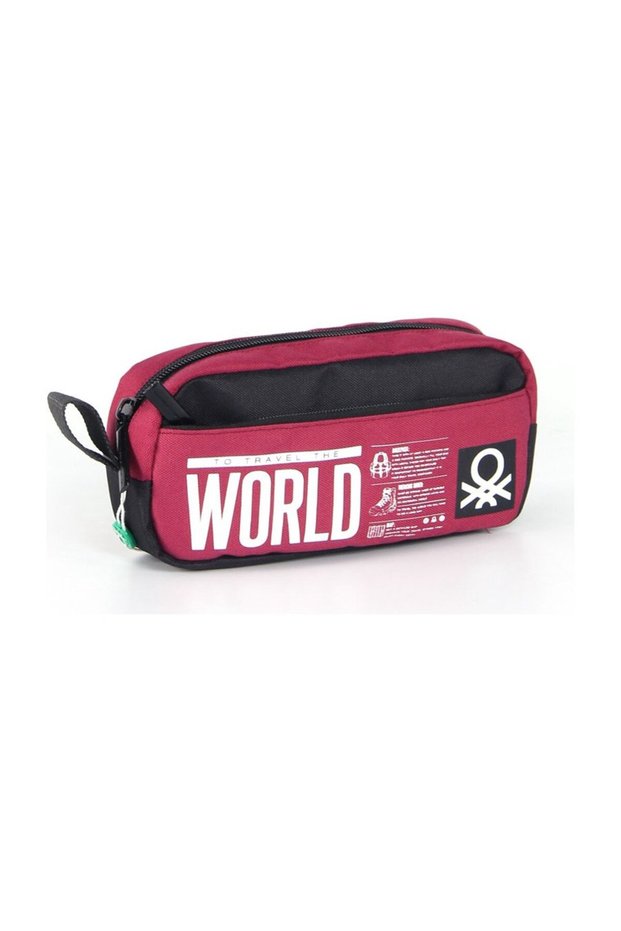 United Colors of World Double Compartment Pencil Case 03835