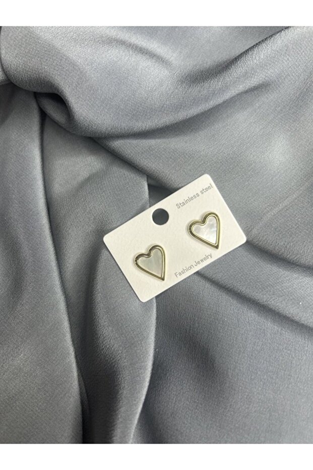 Steel Heart Earrings