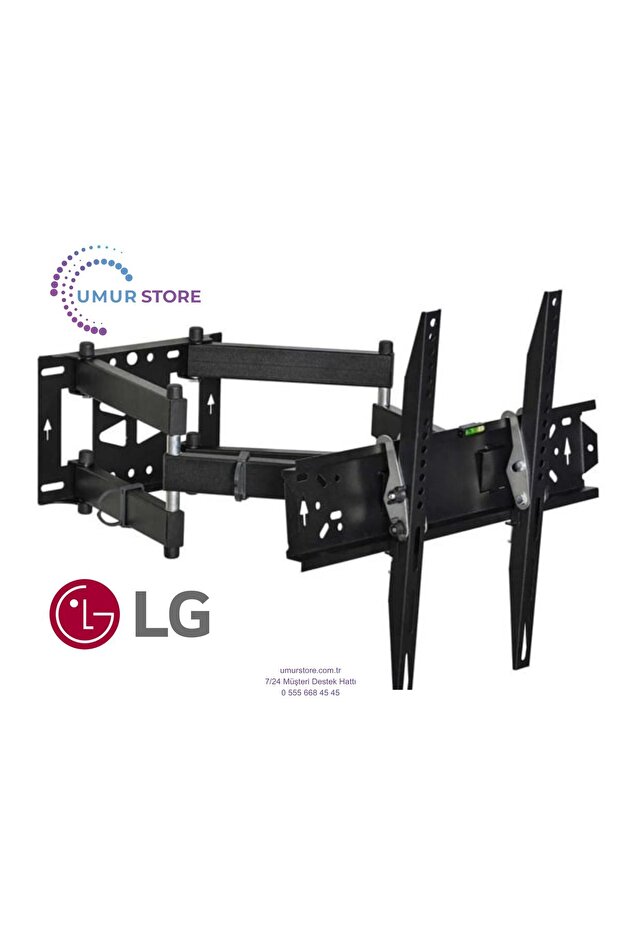 LG 65NANO846QA 65" inc 4K Smart webOS25 TV Hareketli Televizyon Duvar Askı Aparatı