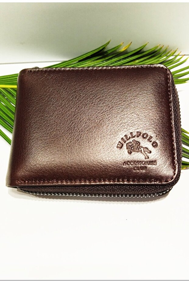 New Generation Leather Wallet Full Zipper