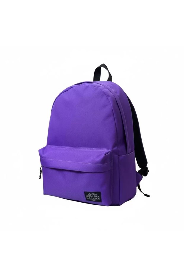 Elegance Purple Unisex Daily School Travel Backpack