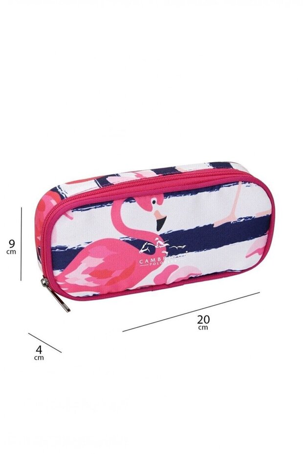 Pink Flamingo Pencil Bag 40038 216