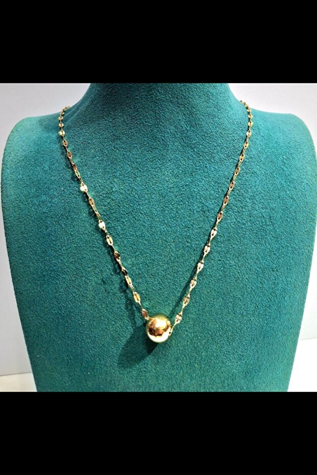 Luxurious Figured Shiny Anti-Tarnish Steel Necklace