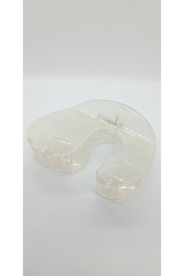 Transparent Color Curved U Latch Buckle