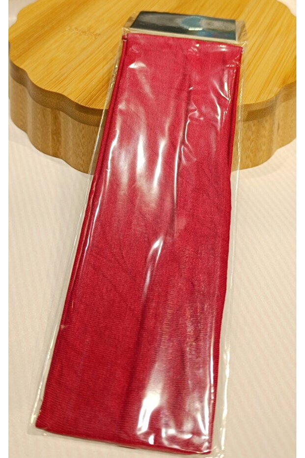 Red Luxury Sporty Elastic Hair Bandana