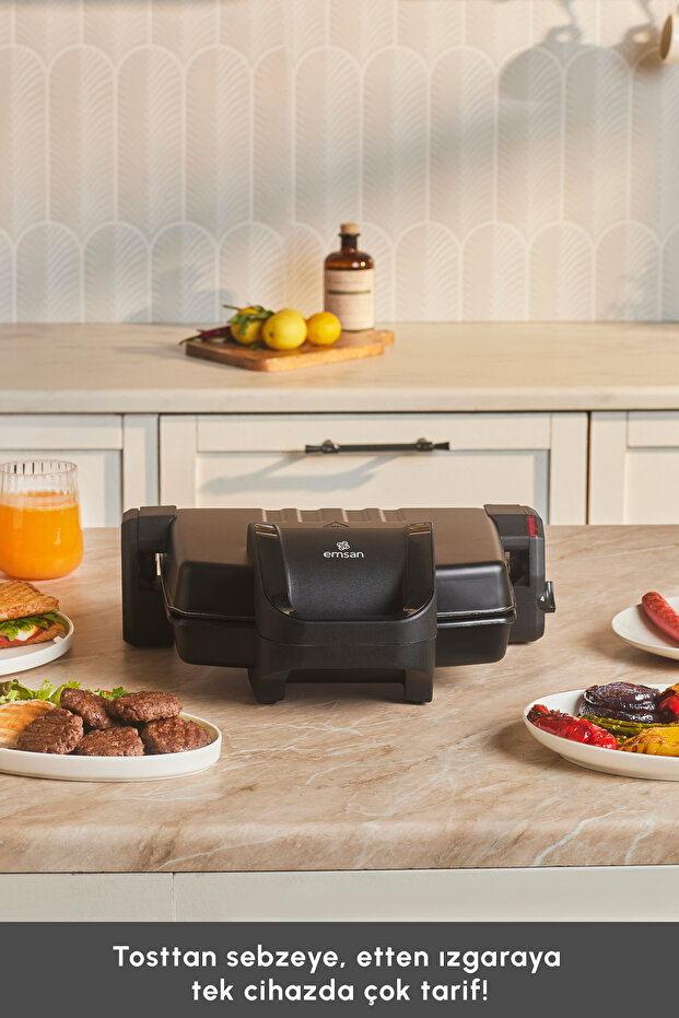 Future Essential Tost Makinesi Matte Black 1800 W 4 Dilim Kapasiteli - 3