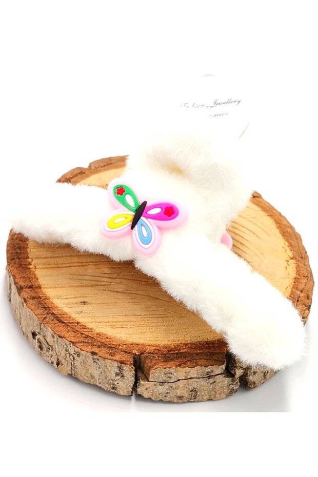 Colorful Figured Plush Buckle