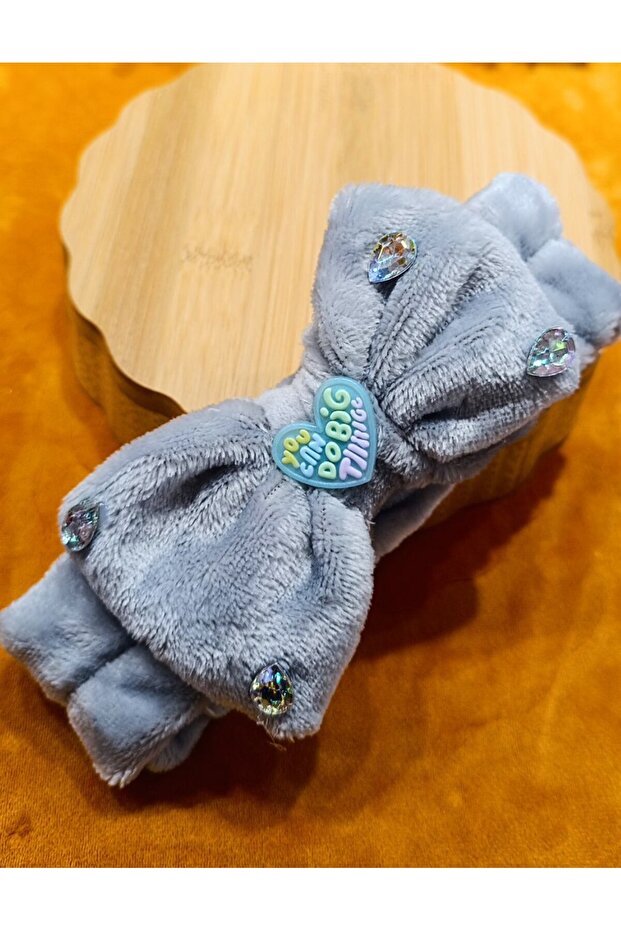 Luxury Plush Figured Hair Bandana