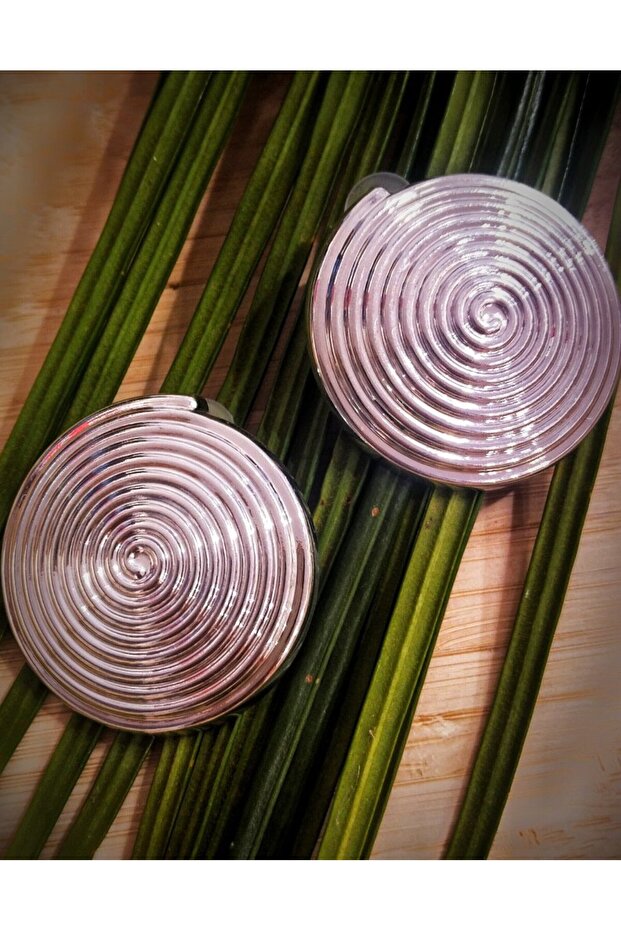 Silver Color Earrings with Luxurious Figures