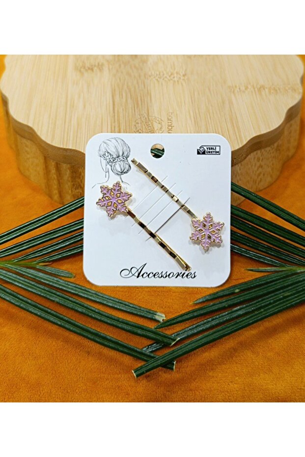 Luxury Snowflake Figured Wire Buckle