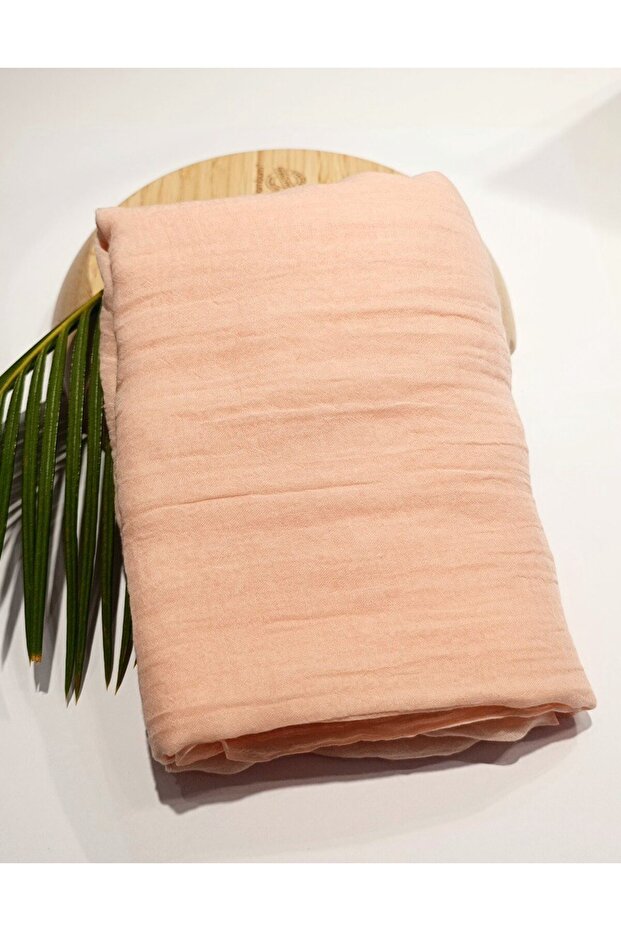 180X90 Luxurious Figured Showy Muslin Shawl