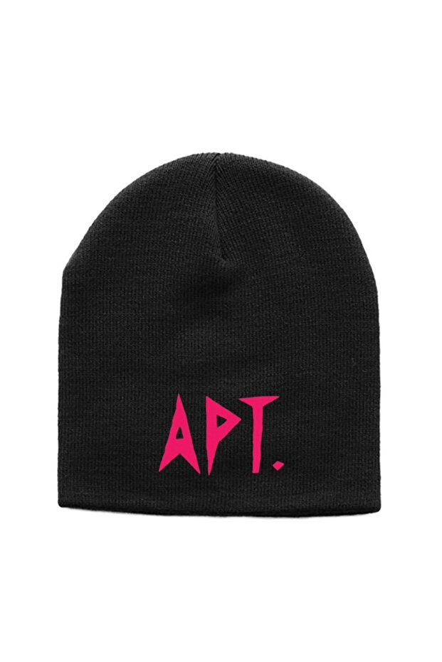 قبعة سوداء محبوكة من Blackpink Apt