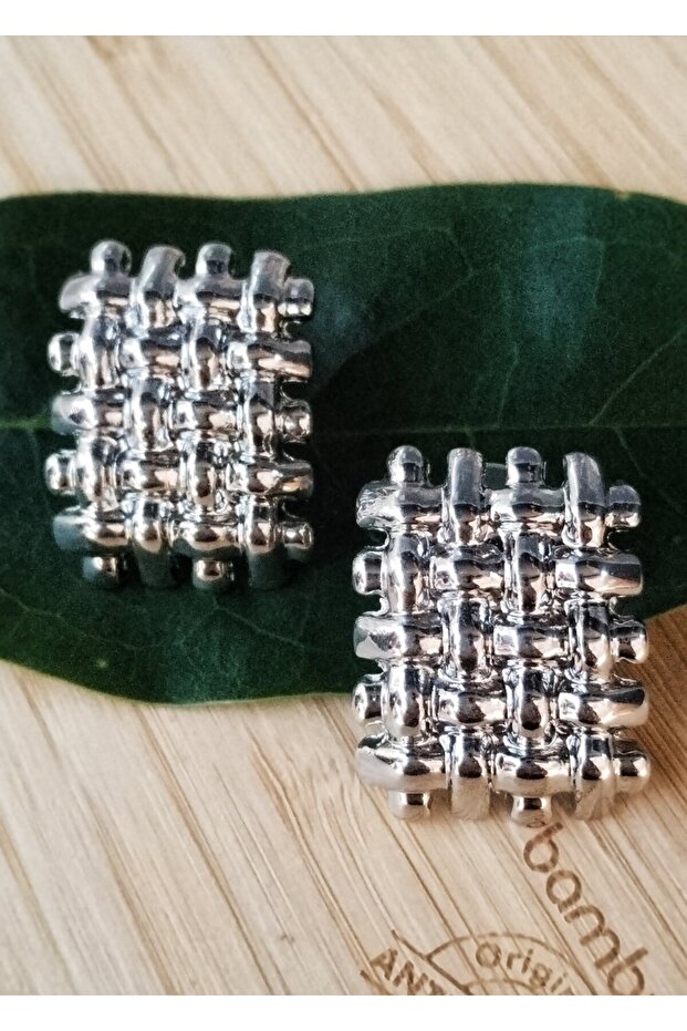 Silver Color Luxury Flashy Figured Big Earrings