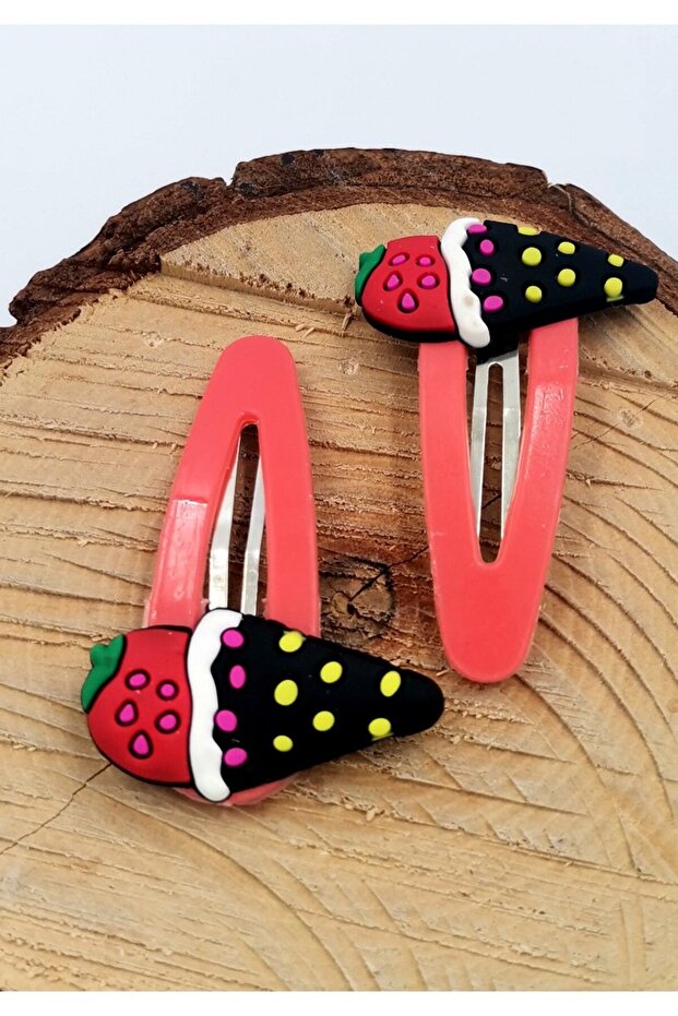 2-Piece Figured Colorful Luxury Snap Buckle