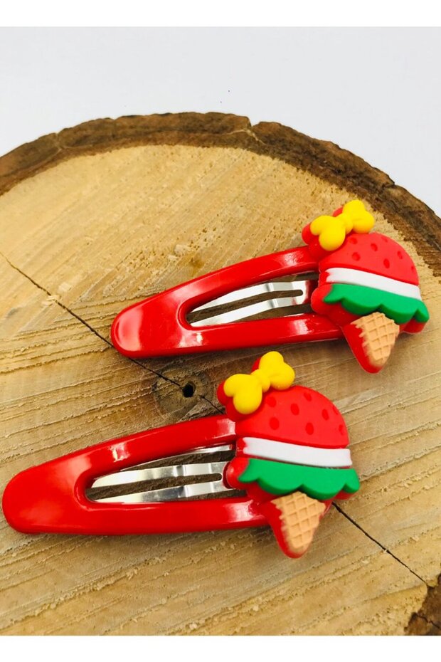 2 Pieces Figured Colorful Luxury Snap Buckle