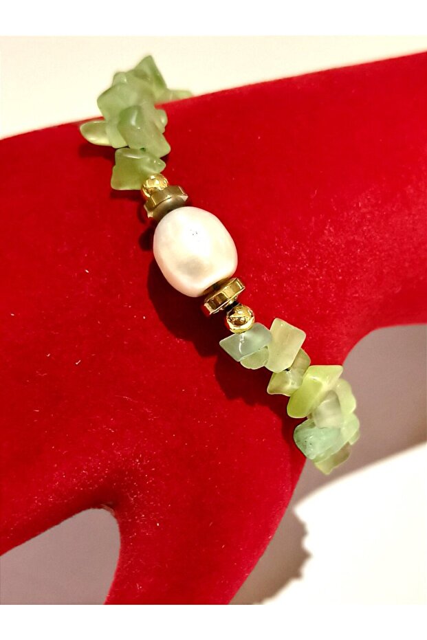 Luxury Flashy Colorful Natural Stone Bracelet