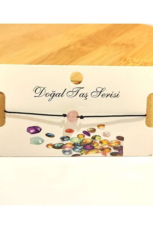 Colorful, Showy, Adjustable Stone Figured Rope Bracelet