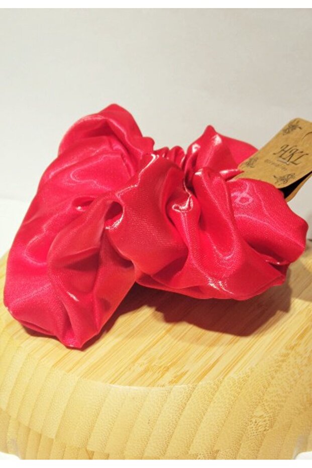 Flashy Bright Red Color Large Flexible Rubber Buckle