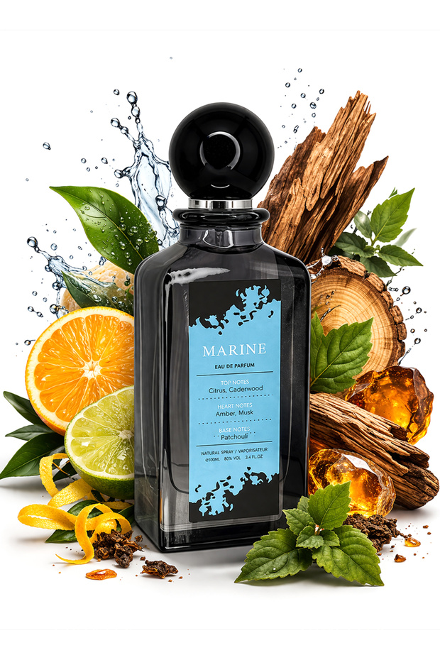 Marine Perfume EDP for Men | Aquatic & Fresh Fragrance 100ml