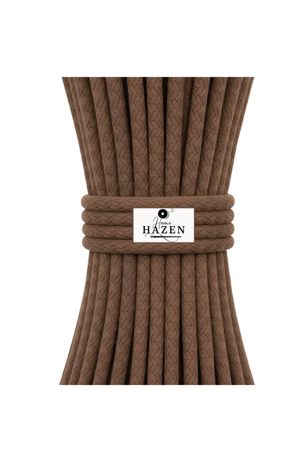 2 kg Cord Rope Cotton 6-7 mm 90-100 Meters - Brown