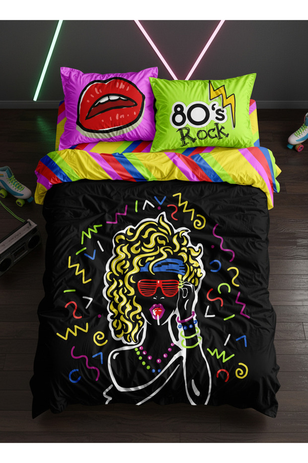 80's Double Bedding Set - 6