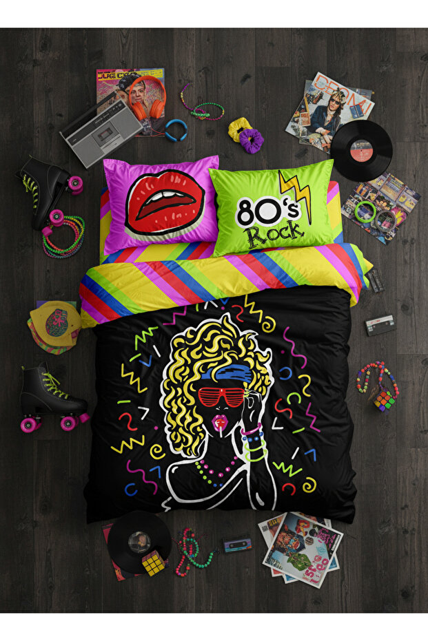 80's Double Bedding Set - 7