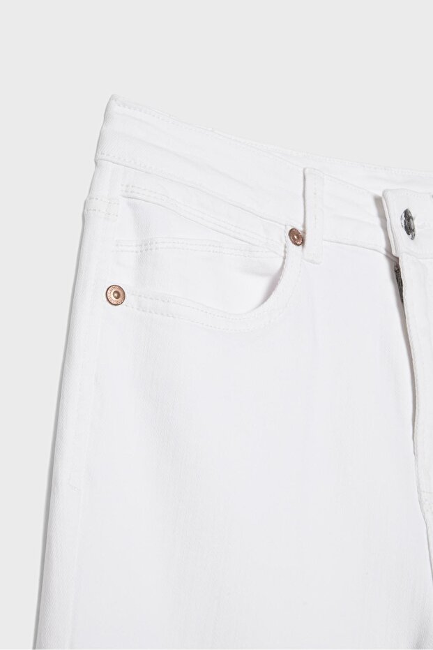 Ispanyol Paça Slim Fit Jean - 8