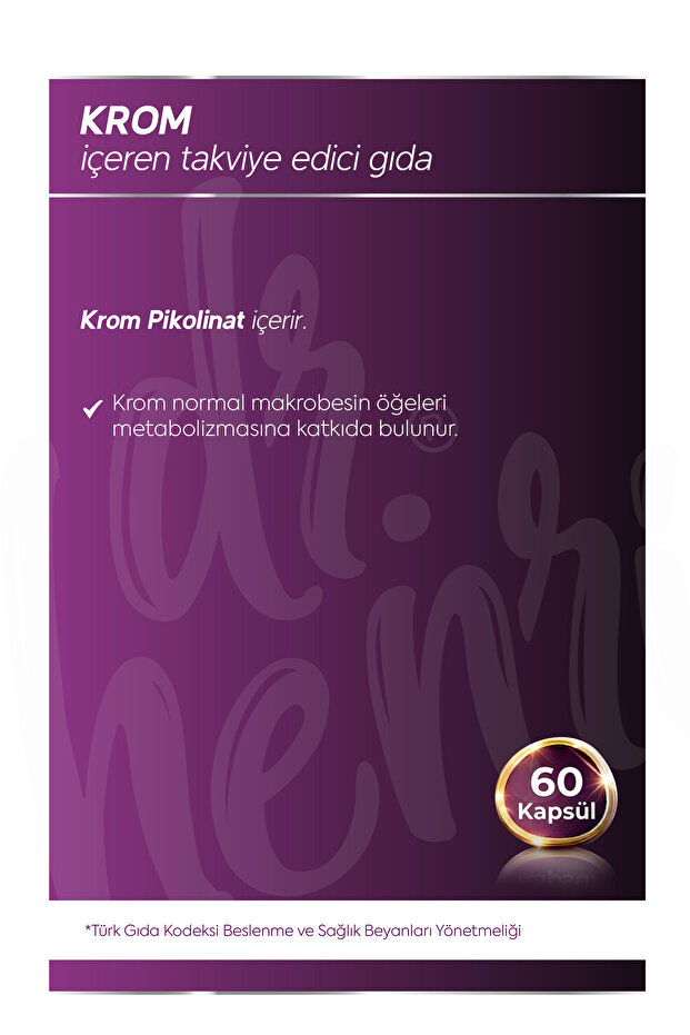 Krom Pikolinat 60 Kapsül - 3