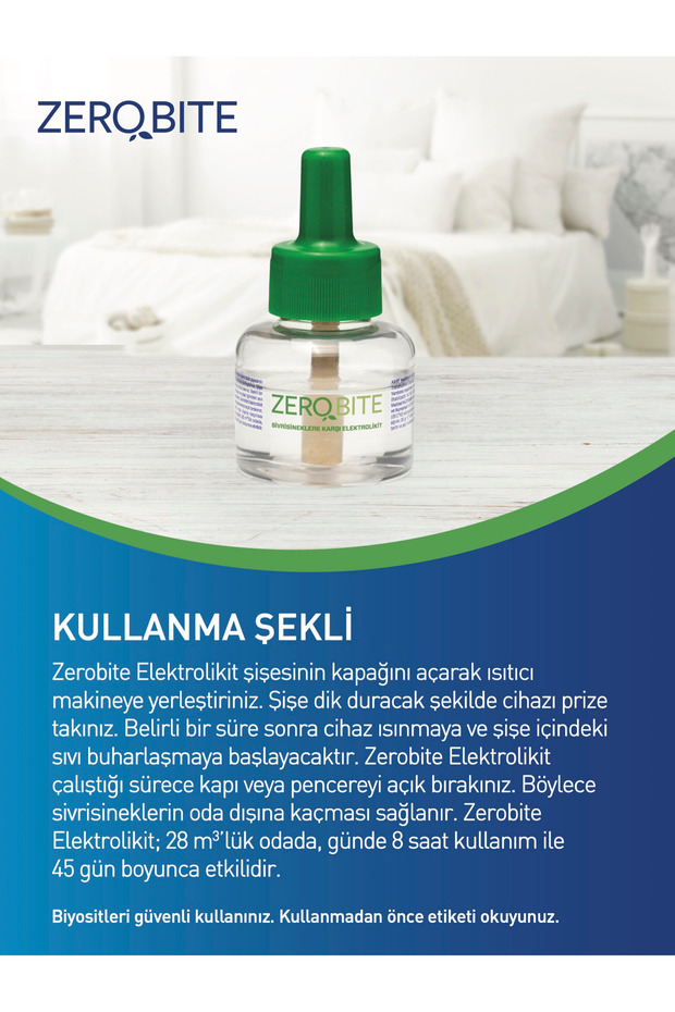 Sivrisineklere Karşı Elektrolikit Yedek Şişe 30 gr - 45 Gece Koruma - 4