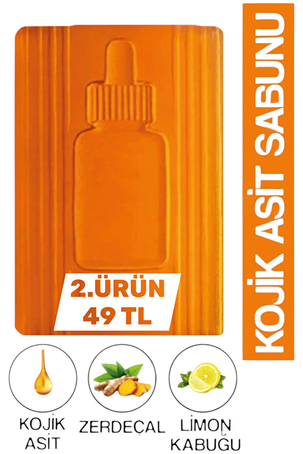 Kojic Acid Soap, Anti-Blemish Kojic Acid Soap with Turmeric and Kojic Acid Effect