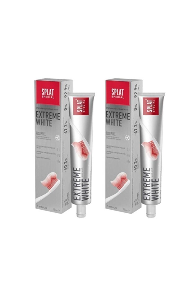 Extreme White Toothpaste 75 ml 2 Pieces - 1