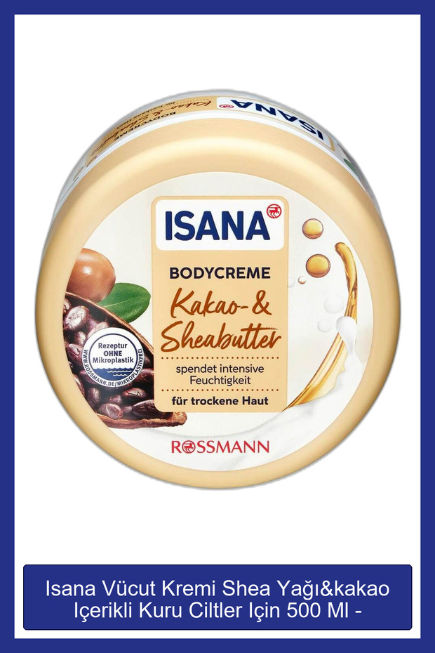 Vücut Kremi Shea Yağı&kakao Içerikli Kuru Ciltler Için 500 Ml - - 1