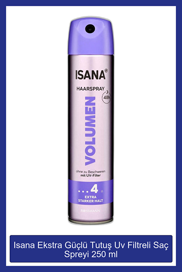 Ekstra Güçlü Tutuş Uv Filtreli Saç Spreyi 250 ml - 1